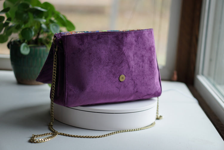Plum Velvet Hocus crossbody