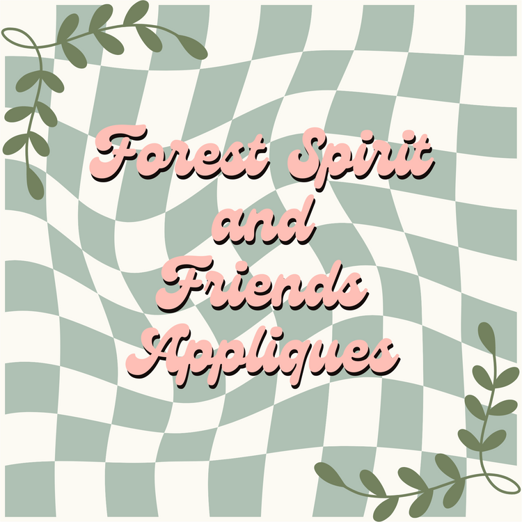 Forest Spirit and Friends Applique Pack