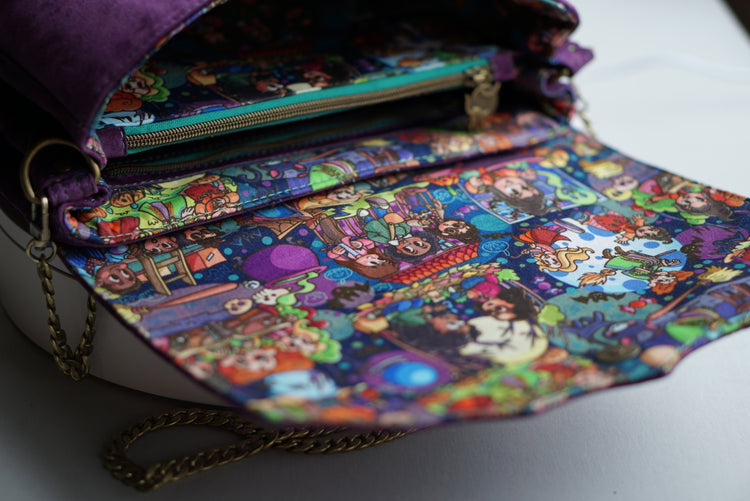 Plum Velvet Hocus crossbody