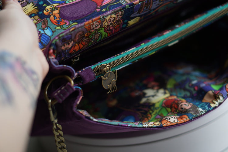 Plum Velvet Hocus crossbody