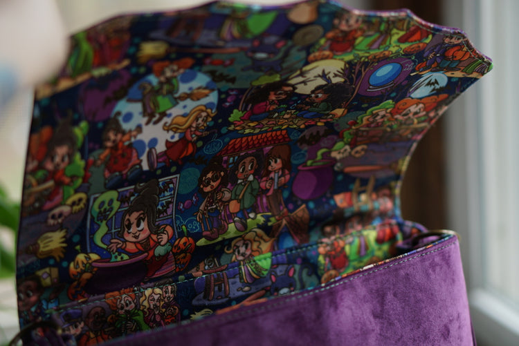 Plum Velvet Hocus crossbody