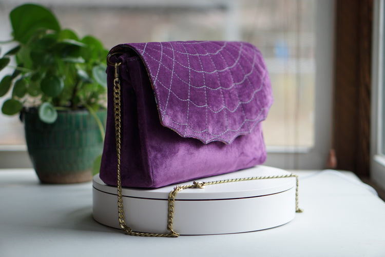 Plum Velvet Hocus crossbody
