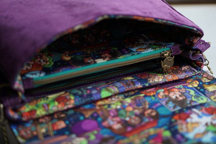 Plum Velvet Hocus crossbody