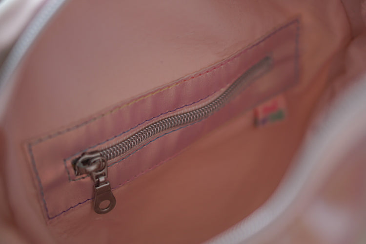 Snow Cone/ Iridescent Pink Trekoda Backpack