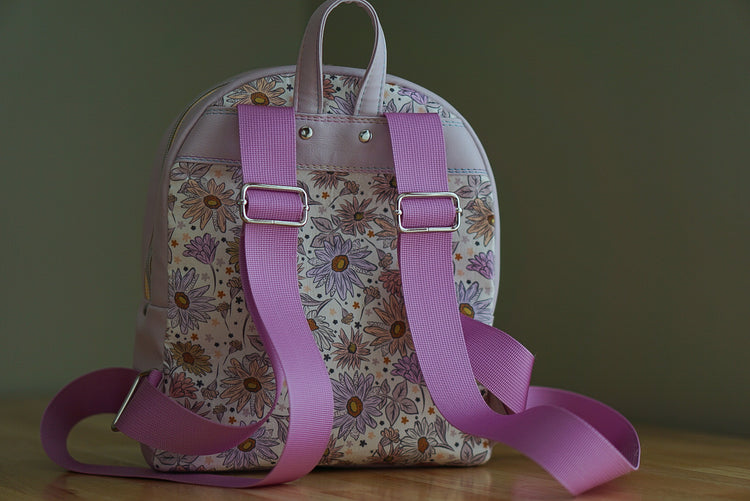 Mini Purple/Floral Trekoda Backpack