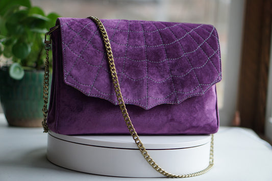 Plum Velvet Hocus crossbody