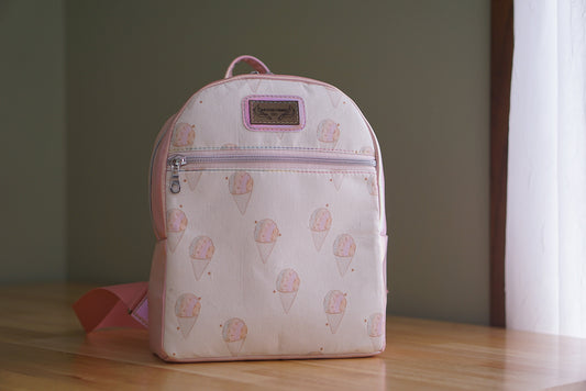 Snow Cone/ Iridescent Pink Trekoda Backpack